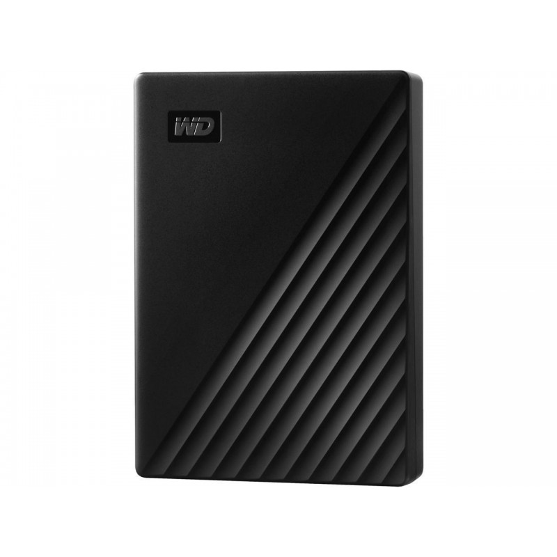 Външен хард диск Western Digital My Passport, 5TB, 2.5 HDD, USB 3.2, Черен, WD-HDD-PASSPORT-5TB-BK