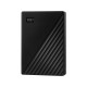 Външен хард диск Western Digital My Passport, 5TB, 2.5 HDD, USB 3.2, Черен, WD-HDD-PASSPORT-5TB-BK
