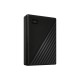 Външен хард диск Western Digital My Passport, 5TB, 2.5 HDD, USB 3.2, Черен, WD-HDD-PASSPORT-5TB-BK