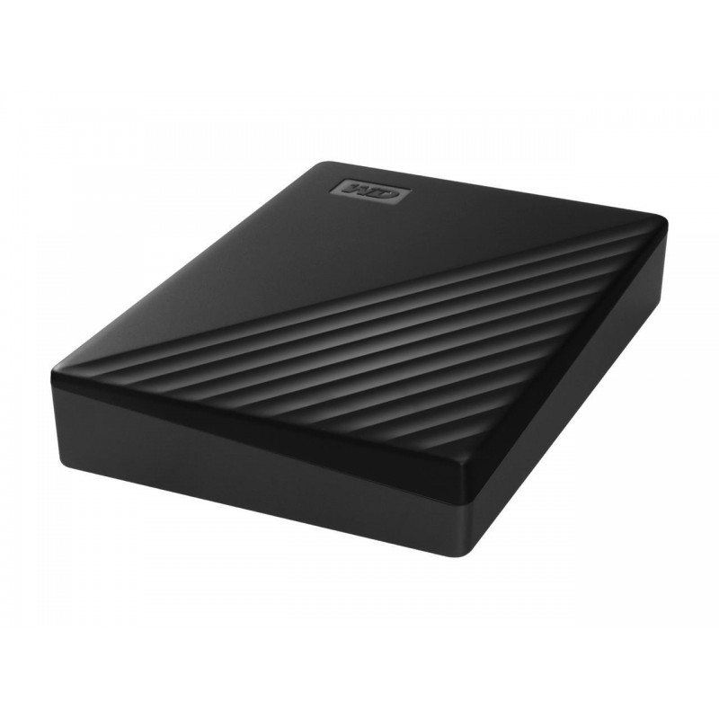 Външен хард диск Western Digital My Passport, 5TB, 2.5 HDD, USB 3.2, Черен, WD-HDD-PASSPORT-5TB-BK