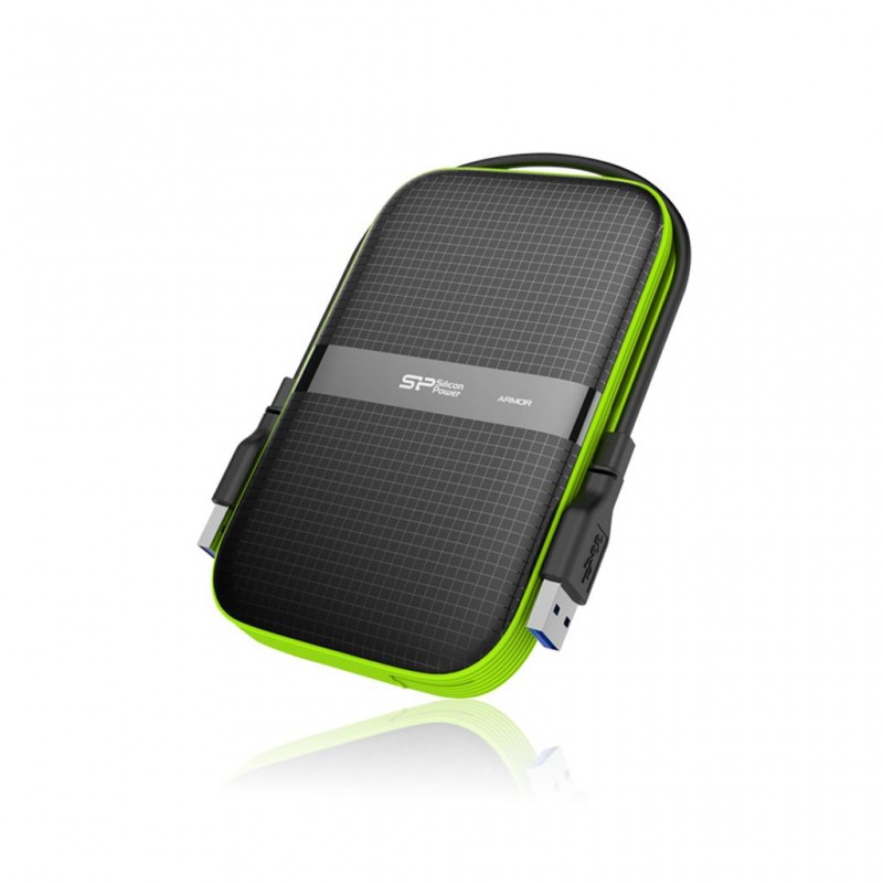 Външен хард диск SILICON POWER Armor A60 , 2.5", 4TB, USB3.1 Удароустойчив-SLP-HDD-A60-4TB