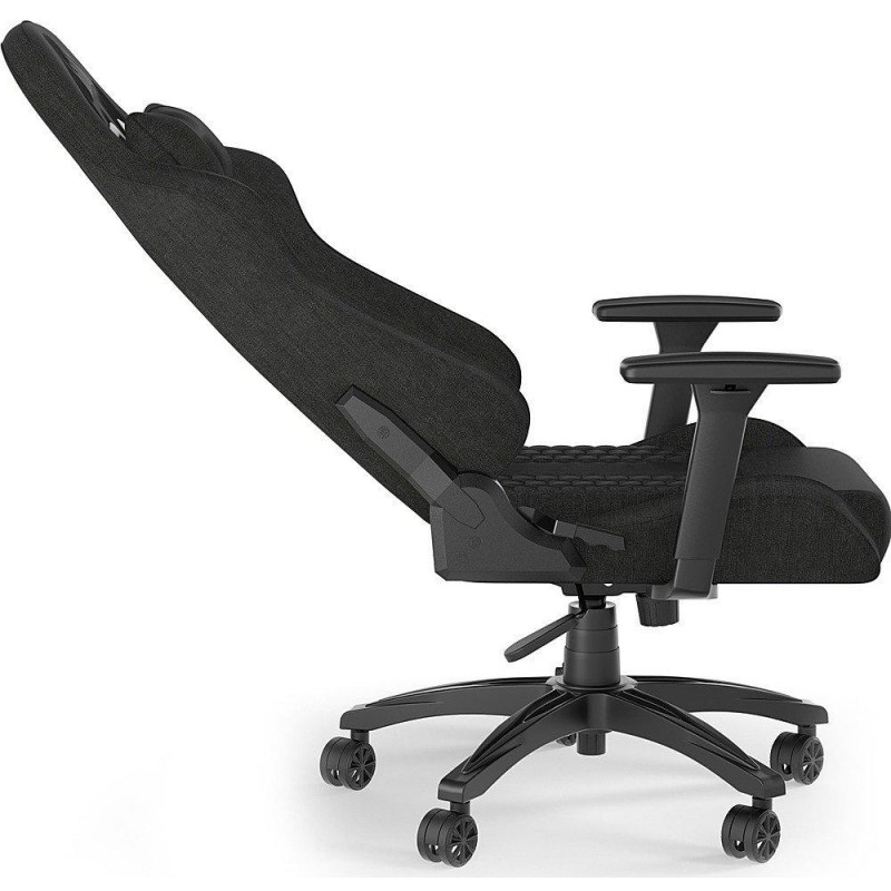 Геймърски стол Corsair TC100 RELAXED - Fabric Black/Black