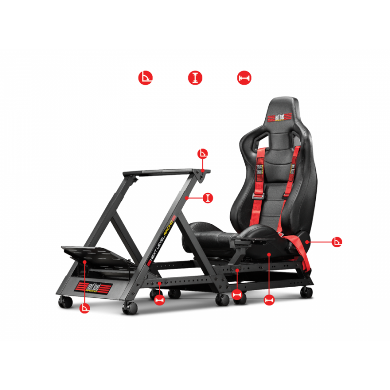 Геймърски стол Next Level Racing Cockpit Racing Simulator GT Track, NEXT-NLR-S009