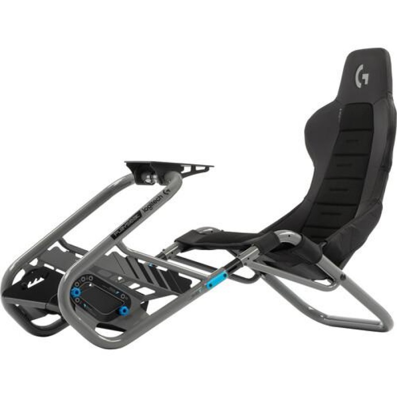 Геймърски стол Playseat Trophy Logitech G Edition, Сив, PLAYSEAT-TROPHY-LOG