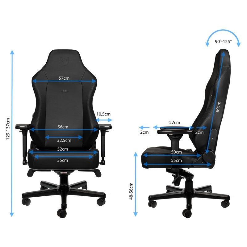 Геймърски стол noblechairs HERO, Black Edition, NOBLE-GAGC-167