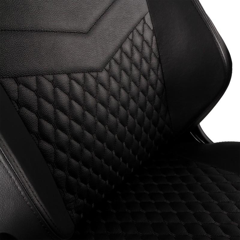 Геймърски стол noblechairs HERO Real Leather, Black, NOBLE-GAGC-118