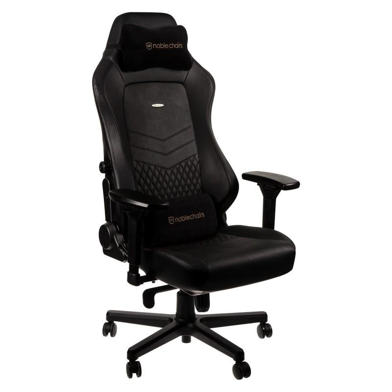 Геймърски стол noblechairs HERO Real Leather, Black, NOBLE-GAGC-118