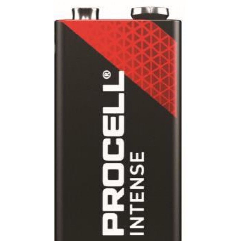 Алкална батерия  6LF22  9V 1pk bulk INTENSE MX1604  PROCELL /цена за 1бр./