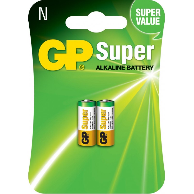 Алкална батерия GP LR-1 /2 бр. в опаковка/ 1.5V-GP-BA-910A-U2
