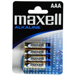 Алкална батерия MAXELL LR03 /4 бр. в опаковка/ 1,5V