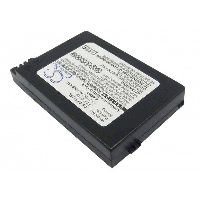 Батерия Cameron Sino, За плейстейшън Sony PSP-S110 PSP-2000, PSP-3000 CS-SP112SL, LiIon 3.7V, 1200mAh, CS-SP112SL