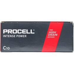 Батерия алкална индустриална LR14 C 1,5V  10pk опаковка INTENSE  PROCELL /цена за 10 батерии/
