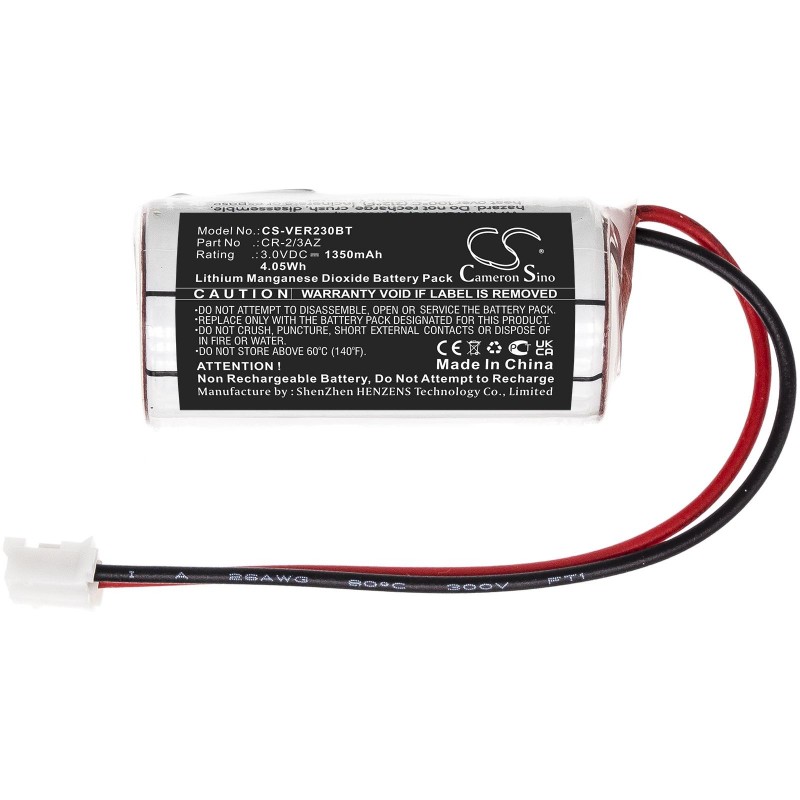 Батерия за аварийно осветление Verisure Roykvarsler; DOM ENiQ Guardian S литиева  3V 1350mAh Cameron