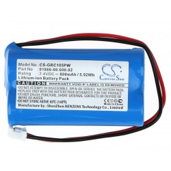 Батерия за компютър за поливане GARDENA C1060 plus Solar  7.4V 800mAh Cameron Sino