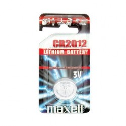 Бутонна батерия литиева MAXELL CR2012 3 V