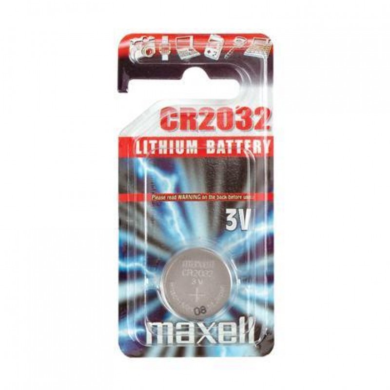 Бутонна батерия литиева MAXELL CR2032 3 V, ML-BL-CR2032