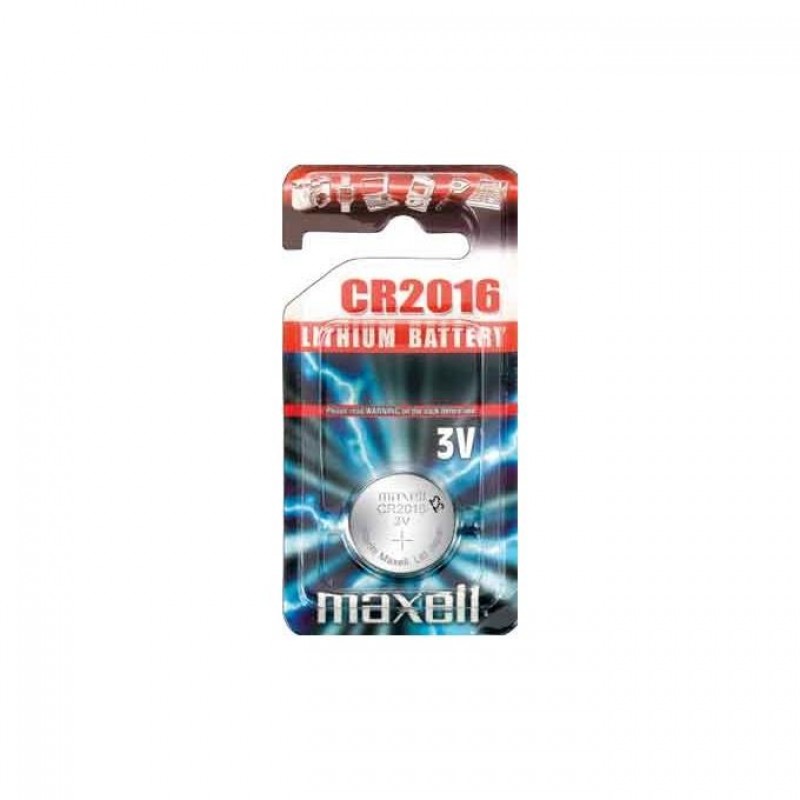 Бутонна литиева батерия MAXELL CR2016 3V, ML-BL-CR2016