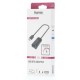 Адаптер HAMA USB-C мъжко - USB 3.2 Gen 1 A женско, 5Gbit/s, 0.15 м., Черен-HAMA-200312
