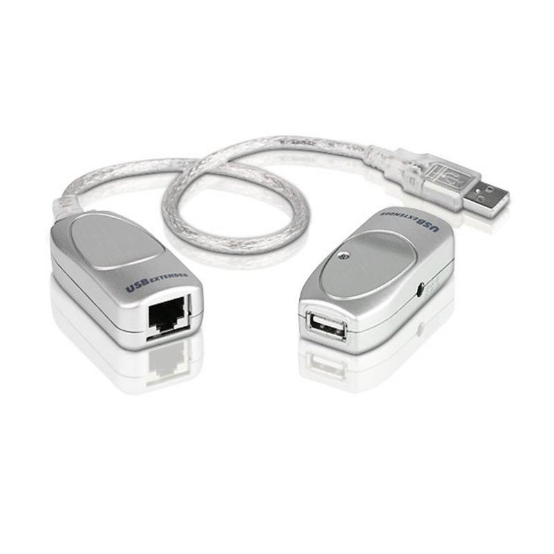 Екстендър ATEN UCE60, USB Cat 5, до 60 метра, ATEN-UCE60-AT