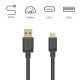 HAMA Кабел USB-A - USB-C 3.2 Gen.1 мъжко, 3.0 м, 5GBit/s