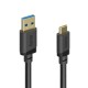 HAMA Кабел USB-C - USB- А мъжко,USB 3.2 Gen 1, 0.25 м, 5Gbit/s