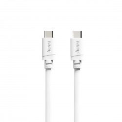 HAMA Кабел USB-C - USB-C, 60W, 2 м, бял