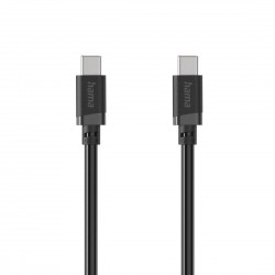 HAMA Кабел USB-C - USB-C, 60W, 2 м, черен