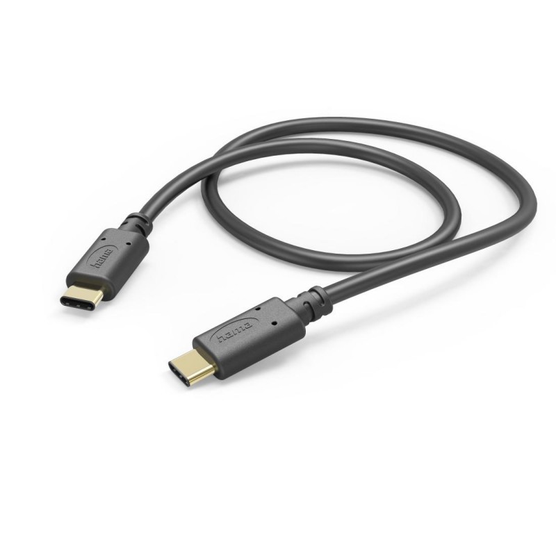 HAMA Кабел USB-C мъжко – USB-C мъжко, 1.5м,480Mb/s, позлатени конектори, HAMA-201591
