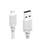 HAMA Кабел за зареждане USB-А -Lighntning , 2 m, Бял