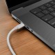 HAMA Кабел за зареждане USB-C - USB-C, 60 W, 1 m, бял