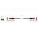 Кабел Delock 82745, USB-A мъжко - USB-А мъжко, 2 м, Premium, Екраниран, Черен, DELOCK-82745