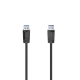 Кабел HAMA  USB 3.0, USB-A мъжко - USB-А мъжко, 1.5 м, 5Gbit/s, екраниран-HAMA-200624