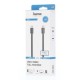 Кабел HAMA USB 3.1 Gen 2, USB-C мъжко - USB-C мъжко, 1 м, 10 Gbit/s, 5A/100W-HAMA-200656
