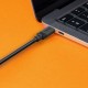 Кабел  USB-C - USB- А мъжко,USB 3.2 Gen 1, 0.75м, 5Gbit/s