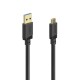 Кабел  USB-C - USB- А мъжко,USB 3.2 Gen 1, 0.75м, 5Gbit/s