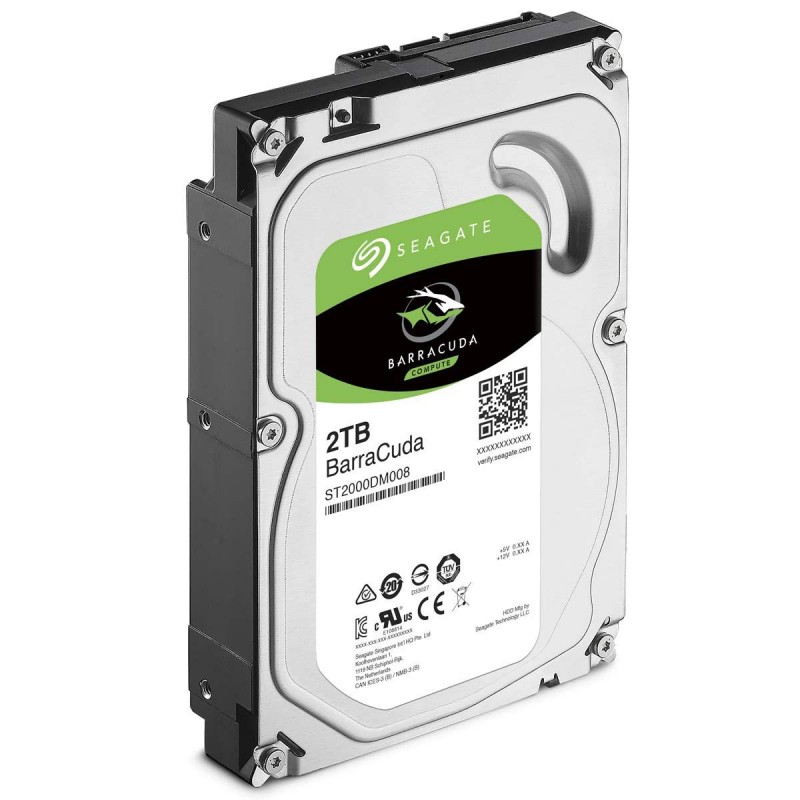 Хард диск SEAGATE BarraCuda, 2TB, 256MB, 7200 rpm,  SATA 3, ST2000DM008-HDD-SATA3-2TB-SEAG-DM008