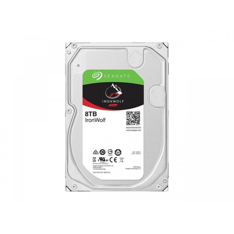 Хард диск SEAGATE IronWolf ST8000VN004, 8TB, 256MB Cache, SATA 6.0Gb/s-HDD-SATA3-8TB-SEAG-VN004