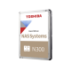 Хард диск TOSHIBA N300, 8TB, 7200rpm, 256MB, SATA 3, HDD-SATA3-8TB-WG480UZSVA