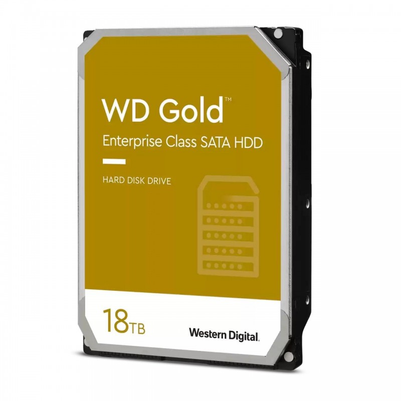 Хард диск WD Gold Enterprise, 18TB, 512MB Cache, SATA3, WD181KRYZ, HDD-SATA3-18TB-WD181KRYZ