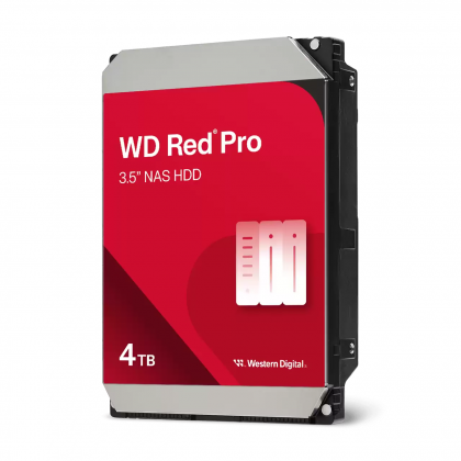 Хард диск WD Red Pro, 4TB NAS, 3.5", 256MB, 7200RPM - WD4006FFBX