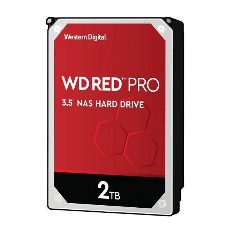 Хард диск WD Red Pro NAS, 2TB, 7200rpm, 64MB, SATA 3, HDD-SATA3-2000WD-RED-PRO
