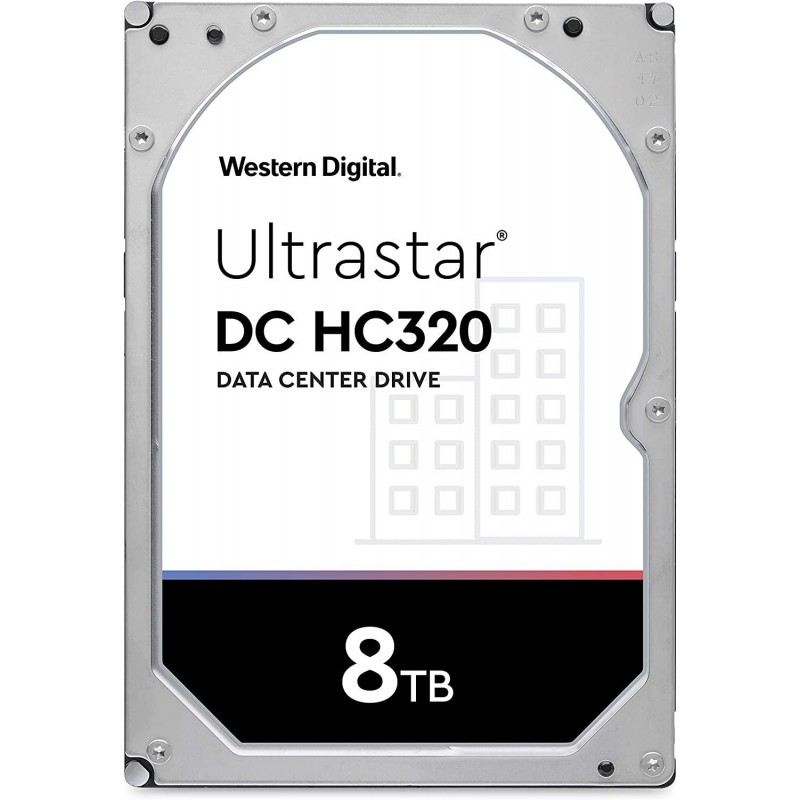 Хард диск WD Ultrastar DC HC320, 8TB, 7200RPM, SATA 6GB/s - HUS728T8TALE6L4, HDD-SATA3-8TB-WD-HUS728T8