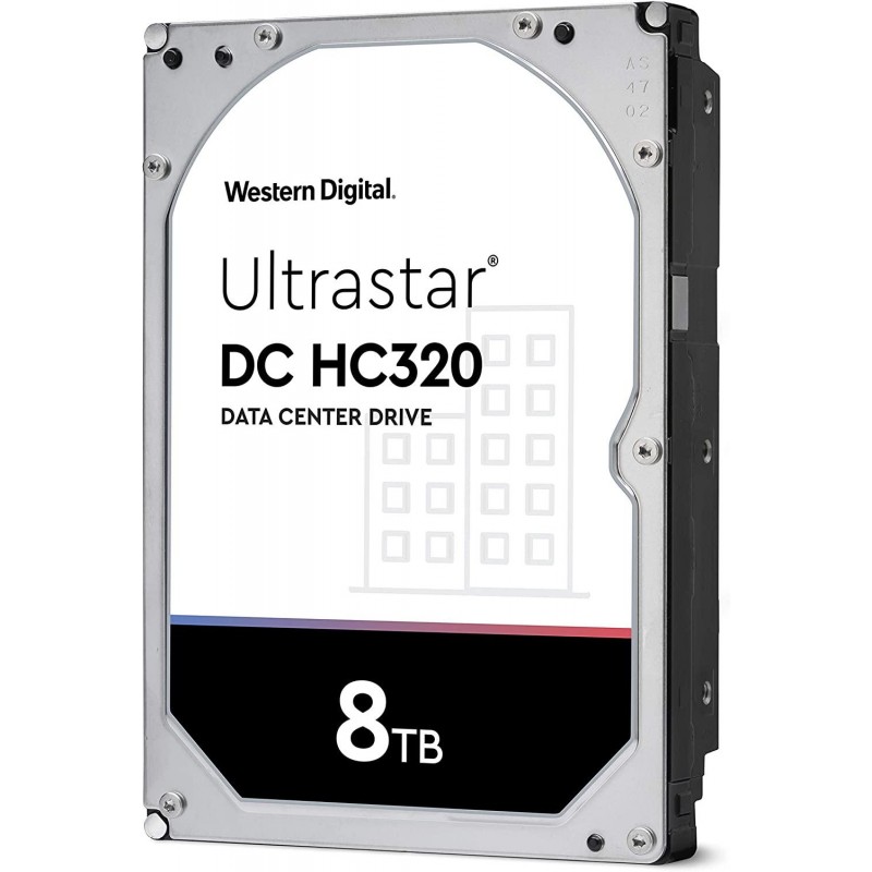 Хард диск WD Ultrastar DC HC320, 8TB, 7200RPM, SATA 6GB/s - HUS728T8TALE6L4, HDD-SATA3-8TB-WD-HUS728T8