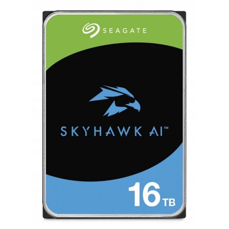 Твърд диск Seagate Skyhawk AI ST16000VE005 16TB 3.5", 7200RPM, 512MB, SATA3