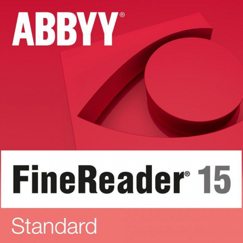 Софтуер ABBYY FineReader PDF Standard, Single User License (ESD), Subscription, 1y, FS-SOFT-AB-FRSW-FMBL-X