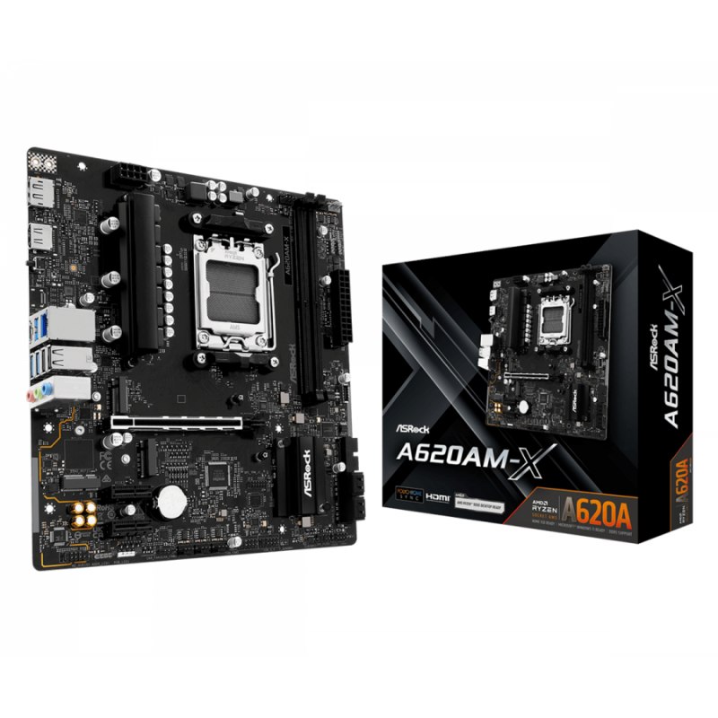 Дънна платка ASRock A620AM-X, AM5