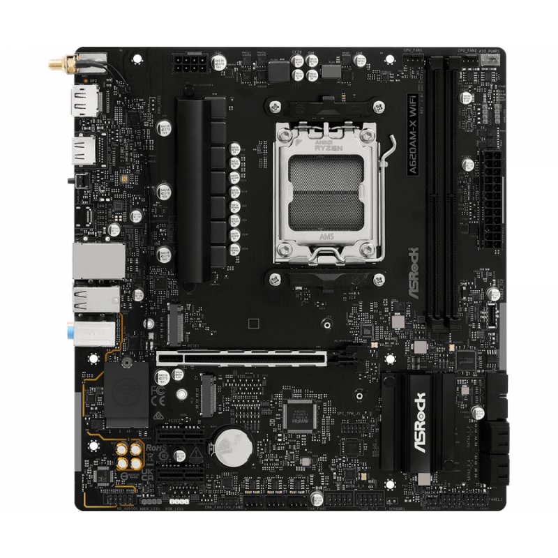 Дънна платка ASRock A620AM-X WIFI, AM5