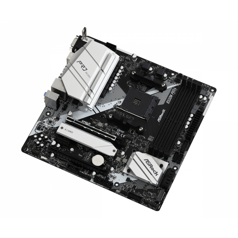 Дънна платка ASRock B550M Pro4, AM4, 4xDDR4, ASR-MB-B550M-PRO4