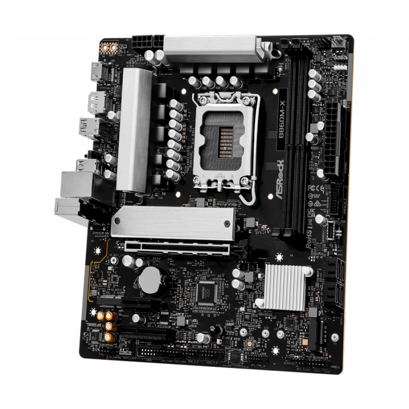Дънна платка ASRock B860M-X, LGA 1851, ASR-MB-B860M-X