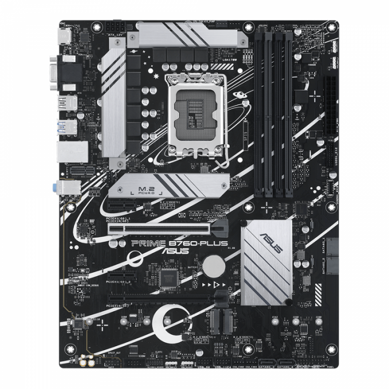 Дънна платка ASUS PRIME B760-PLUS DDR5, LGA 1700, ATX, ASUS-MB-PRIME-B760-PL-D5
